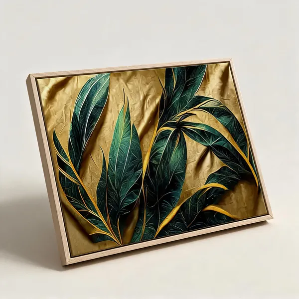 Framed_Canvas_Flower_Painting
