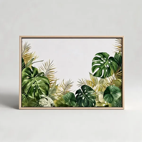 Framed_Canvas_Flower_Painting