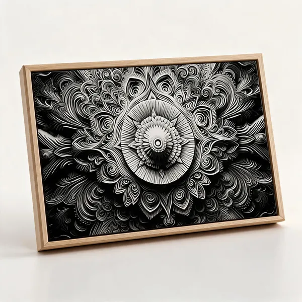 Mandala_Canvas_Painting_With_Frame