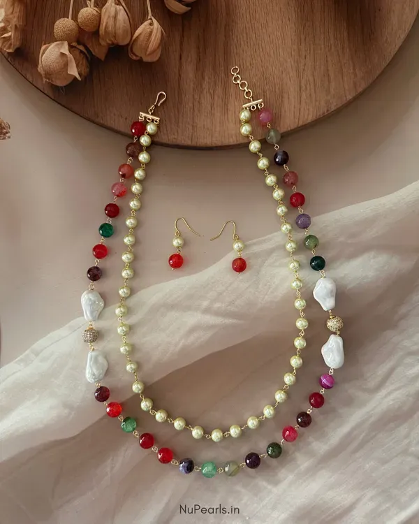Multi_Ashni_Double_Layered_Mala_With_Shell_Pearls_For_Women