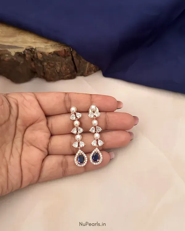 Blue_Ivy_Cz_Stone_Pearl_Rose_Gold_Dangler_Earrings_For_Women