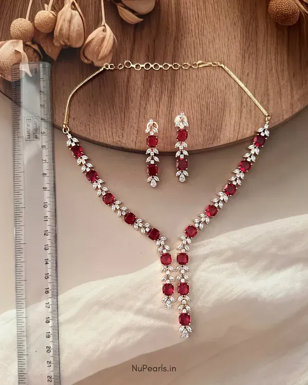Red_Zara_Necklace_With_Ad_Stone_18k_Gold_Plated_Necklace_Set_For_Women