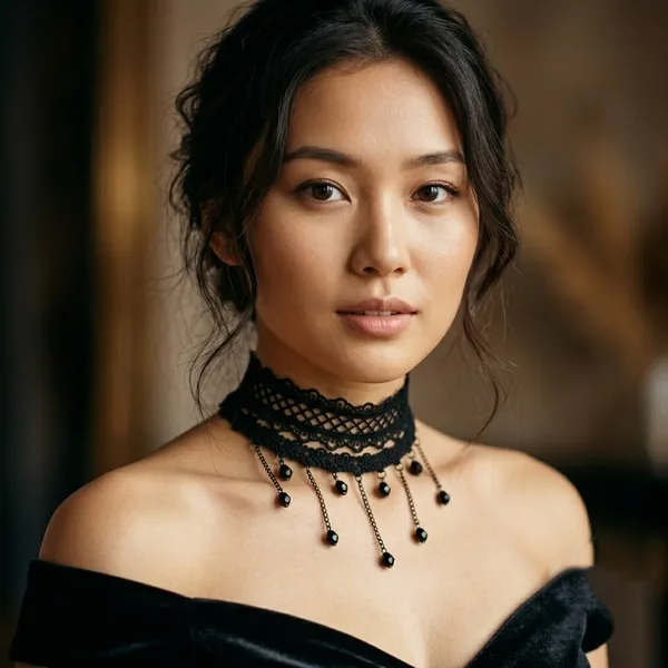 Midnight_Lace_Choker_NECKLACE_Combo