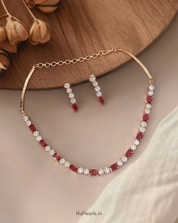 Red_Peya_Necklace_18k_Rose_Gold_Plated_Cz_Studded_Jewellery_For_Women