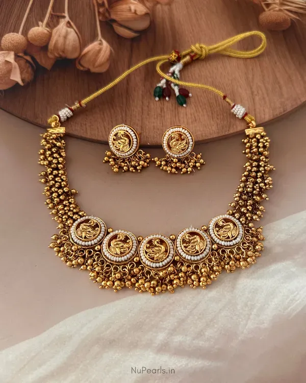 Padmini_Traditional_Temple_Style_Guttapusalu_Necklace_With_Coin_Design_And