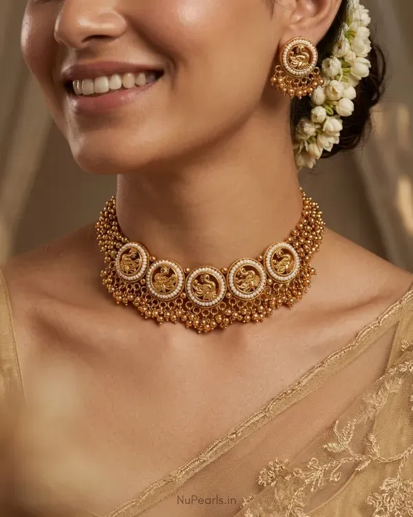 Padmini_Traditional_Temple_Style_Guttapusalu_Necklace_With_Coin_Design_And