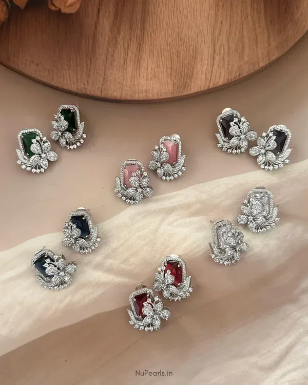 White_Floral_Studs_Rhodium_Plated_Cz_Studded_Party_Earrings