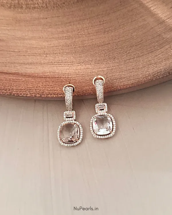 White_Aria_Ad_Stone_Drop_Earrings_18k_Rose_Gold_Plated_Party_Earrings