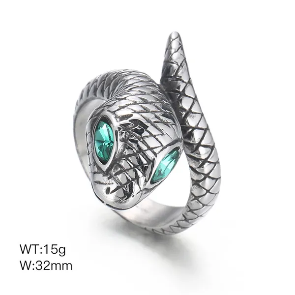 Silver_Tone_Snake_Ring_for_Unisex