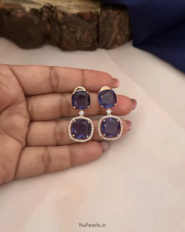 Purple_Lucy_Doublet_Cz_Stone_Rose_Gold_Earrings_For_Women