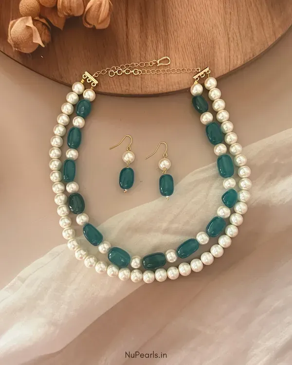Light_Blue_Dorie_Stone_Pearl_3_Layer_Mala_For_Women
