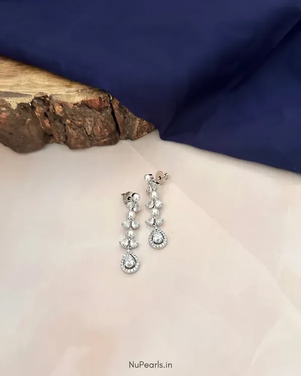 White_Ivy_Cz_Stone_Pearl_Rhodium_Dangler_Earrings_For_Women