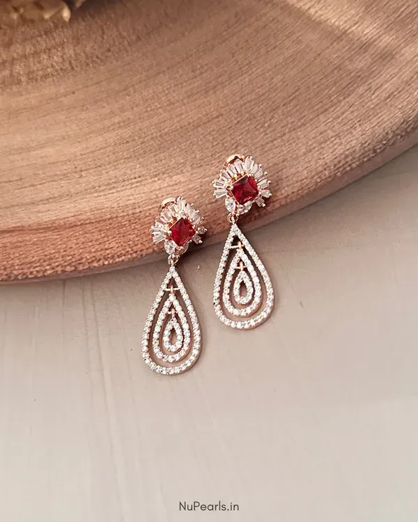Red_Maya_Cz_Stone_Rose_Gold_Dangler_Earrings