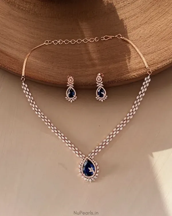 Sapphire_Blue_Kyra_Ad_Stone_18k_Rose_Gold_Plated_Drop_Necklace_For_Women