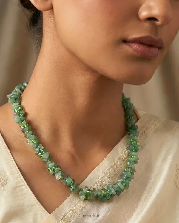 Green_Aventurine_Paris_Uncut_Stone_Cluster_Mala_With_Crystals_For_Women