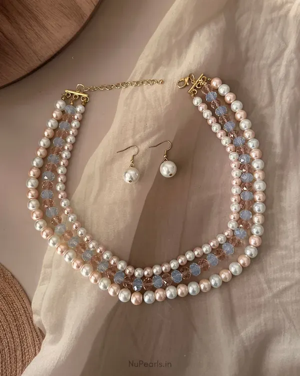 Handmade_Pastel_Pink_Blue_Amelia_Pearl_Crystal_3_Layered_Mala_Necklace_Wi