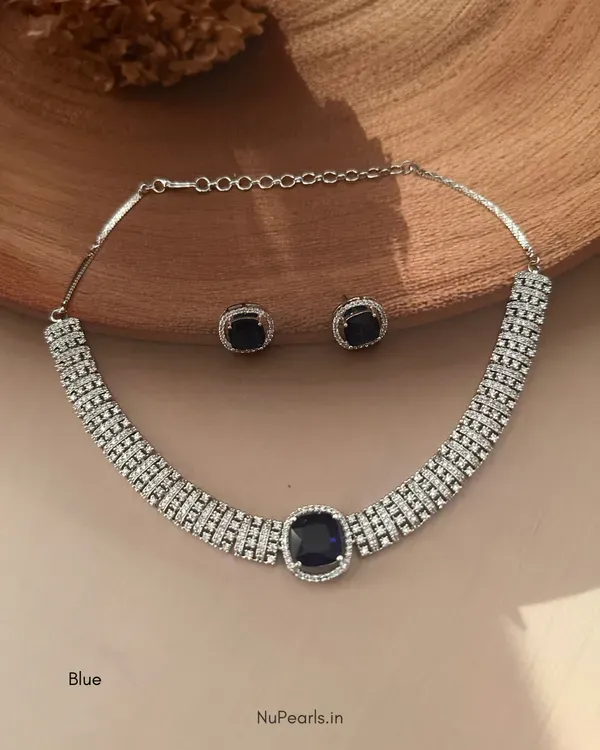 Dark_Blue_Liba_Choker_Necklace_Rhodium_Plated_Cz_Studded_Jewellery_Set_Fo_More