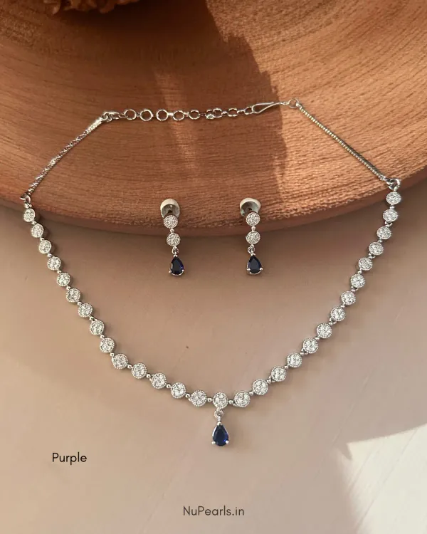 Purple_Lili_Necklace_Rhodium_Plated_Cz_Studded_Jewellery_Set_For_Women