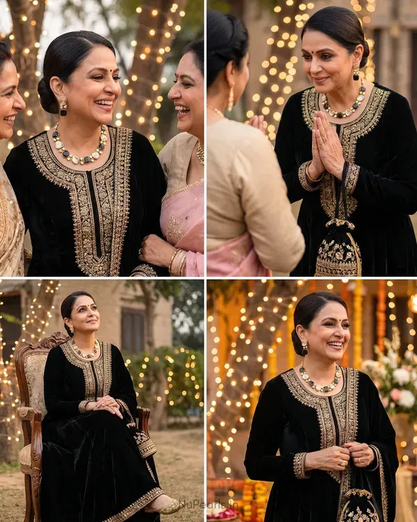 Black_Alsia_Mother_Of_Pearl_Kundan_18k_Gold_Plated_Choker_With_Earrings