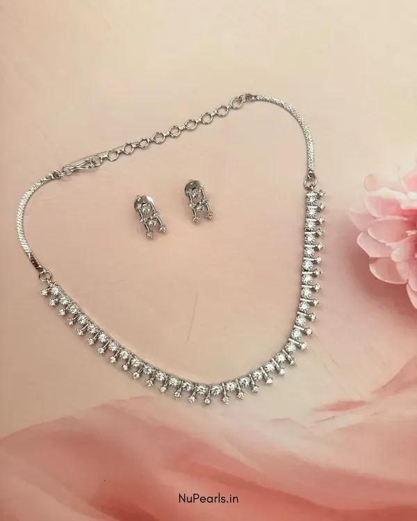 Iris_Rhodium_Plated_Necklace_Set_For_Women_With_Ad_Stones