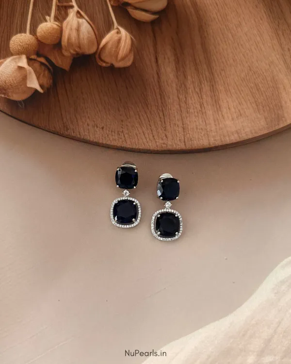 Dark_Blue_Lucy_Doublet_Cz_Stone_Rhodium_Earrings