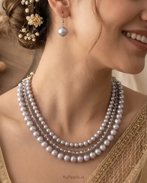 Handmade_Silver_Lavender_Amelia_Pearl_Crystal_3_Layered_Mala_Necklace_Wit