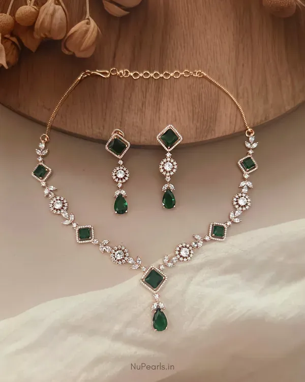 Green_Jannat_Necklace_18k_Rose_Gold_Plated_Cz_Studded_Jewellery_Set_For_W
