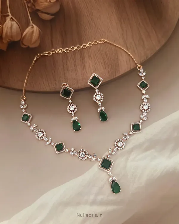 Green_Jannat_Necklace_18k_Rose_Gold_Plated_Cz_Studded_Jewellery_Set_For_W