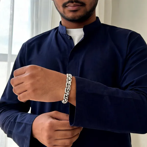 Silver-Tone_Chain_Link_Bracelet_for_Men