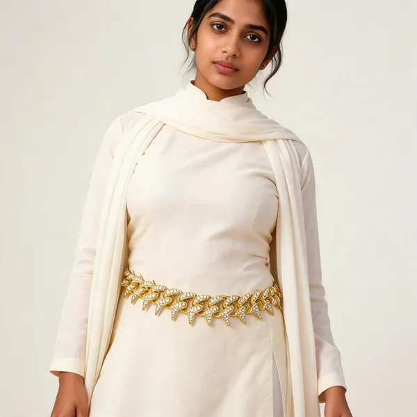 Gold_Tone_Crystal_Studded_Waist_Chain