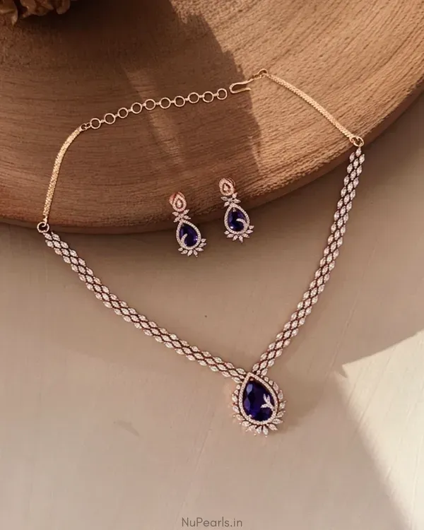 Purple_Kyra_Ad_Stone_18k_Rose_Gold_Plated_Drop_Necklace_For_Women