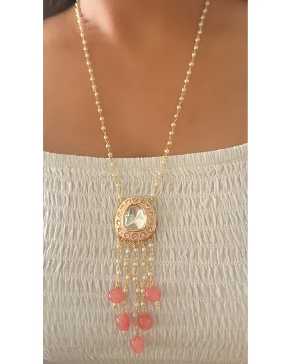 Pink_Nessa_Moissanite_Japanese_Pearl_Long_Mala_Necklace_For_Women