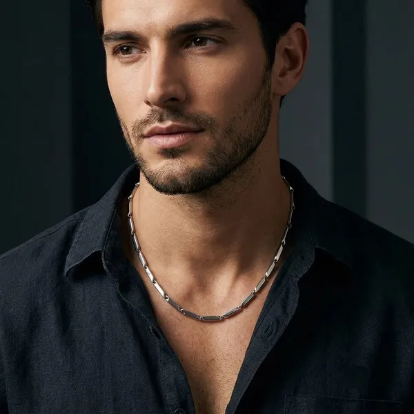 Silver_Link_Chain_Necklace_for_Men