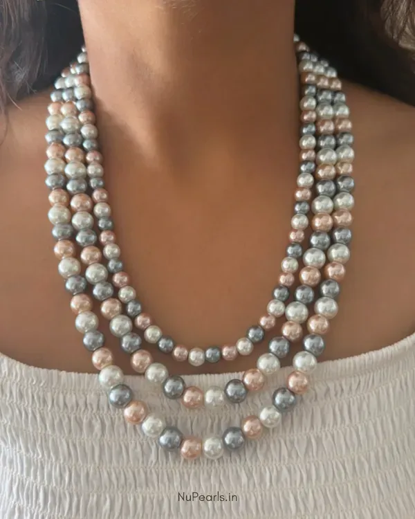 Grey_White_Peach_Silver_Aesha_3_Layered_Pearl_Mala_Necklace_With_Earrings_F_More