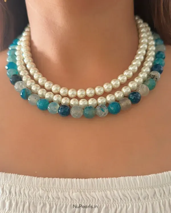 Blue_Rhea_Pearl_Stone_3_Layered_Necklace_For_Women