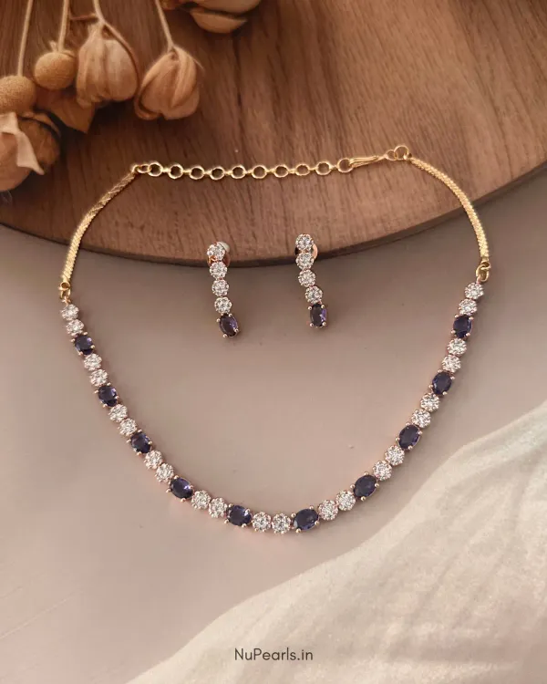 Purple_Peya_Necklace_18k_Rose_Gold_Plated_Cz_Studded_Jewellery_For_Women