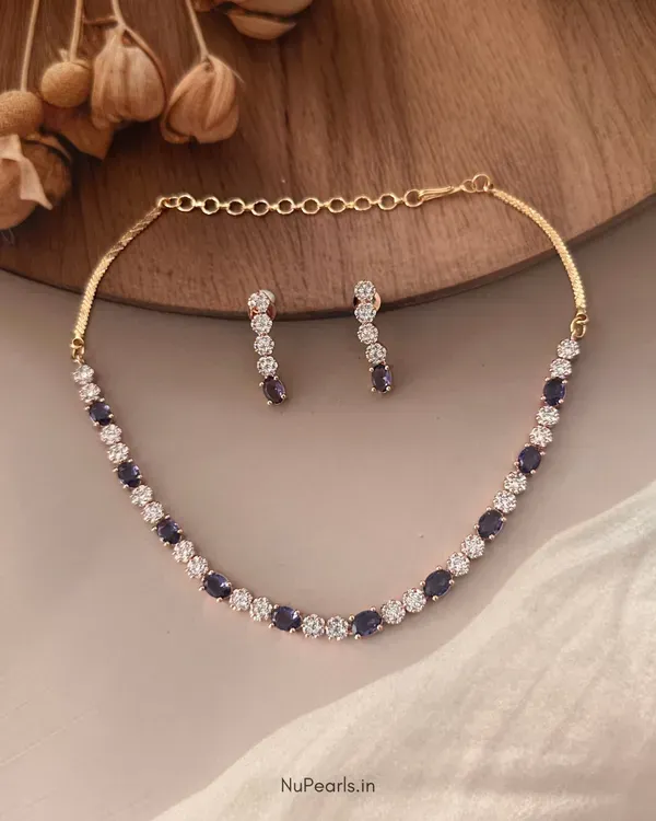 Purple_Peya_Necklace_18k_Rose_Gold_Plated_Cz_Studded_Jewellery_For_Women