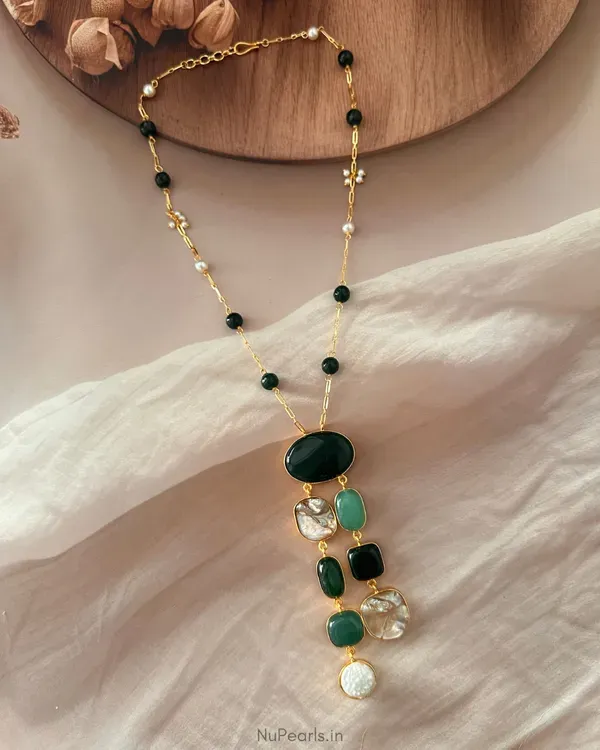 Handmade_Green_Feya_Statement_Necklace_Mother_Of_Pearl_Baroque_Pearl_Ag_More