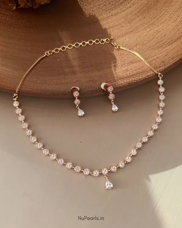 Rose_Gold_Lili_Necklace_18k_Rose_Gold_Plated_Cz_Studded_Jewellery_Set_For