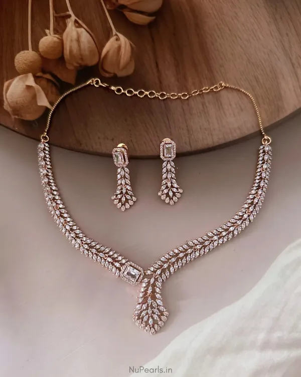 Rose_Gold_Gurnaz_American_Diamond_Necklace_Set_18k_Rose_Gold_Plated
