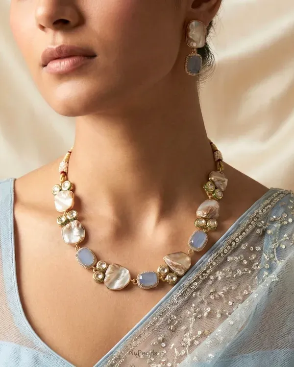 Light_Blue_Romaisa_Mother_Of_Pearl_Choker_18k_Gold_Plated_Handmade_Jewelle