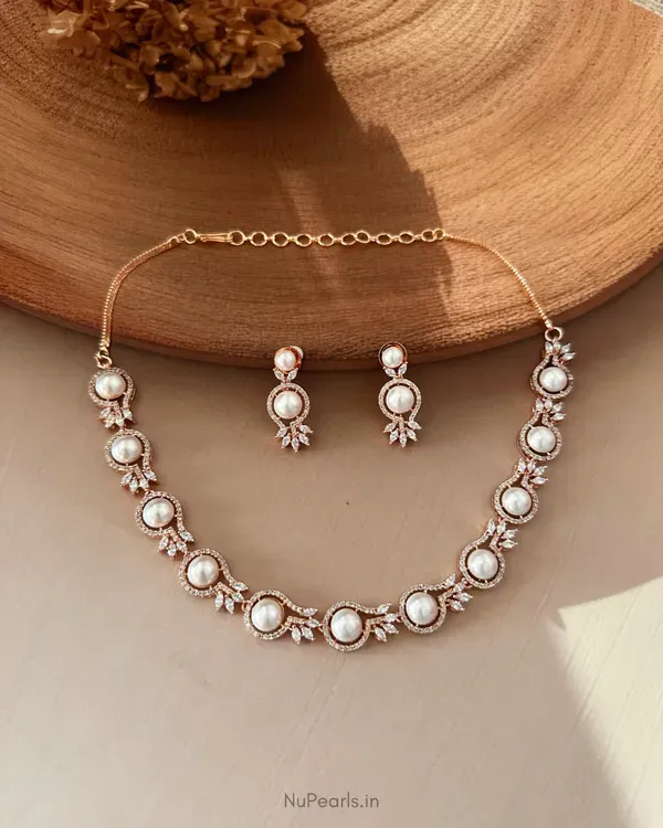 18k_Rose_Gold_Plated_Emma_Pearl_American_Diamond_Jewellery_Set_For_Women