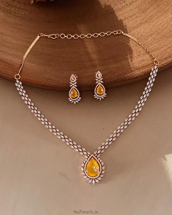 Yellow_Kyra_Ad_Stone_18k_Rose_Gold_Plated_Drop_Necklace_For_Women