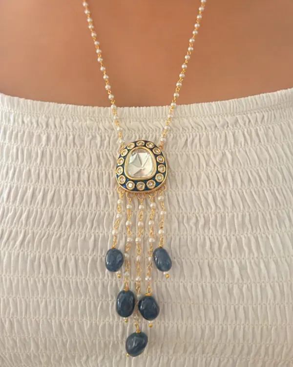 Dark_Blue_Nessa_Moissanite_Japanese_Pearl_Long_Mala_Necklace_For_Women