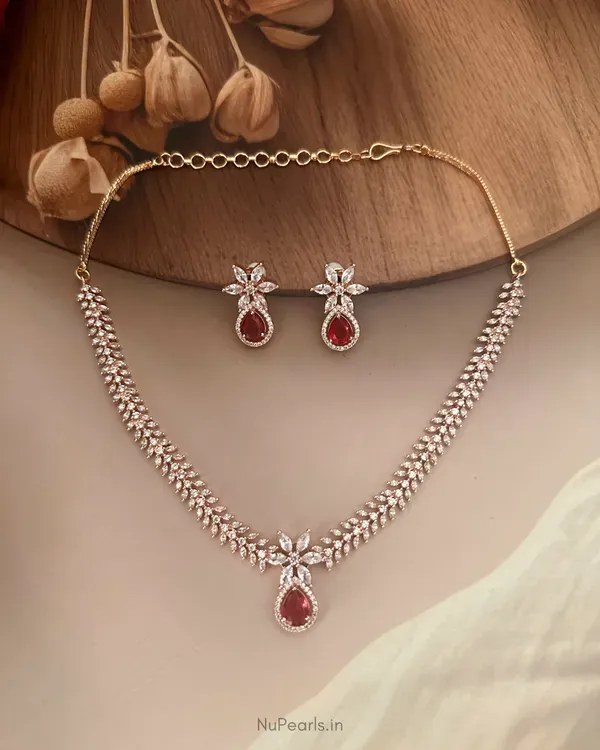 Red_Eira_Necklace_18k_Rose_Gold_Plated_Cz_Studded_Jewellery_Set_For_Women
