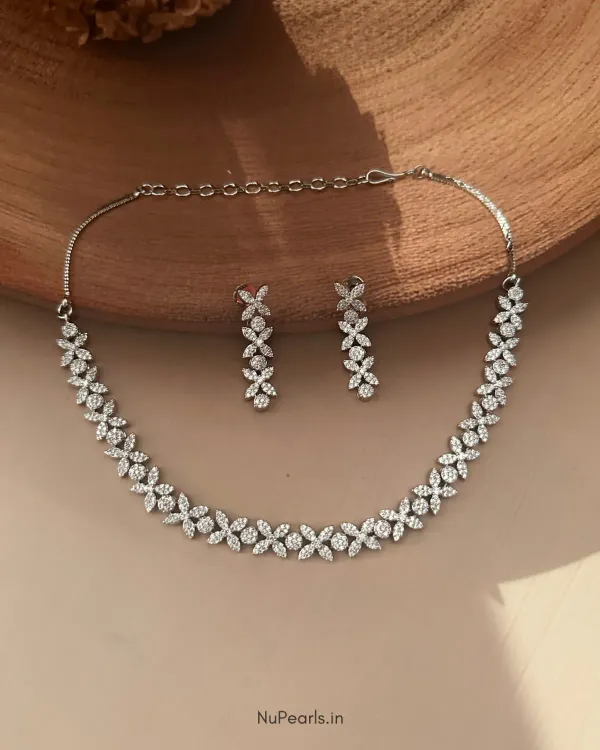 Silver_Amra_Necklace_Rhodium_Plated_Cz_Studded_Jewellery_Set_For_Women