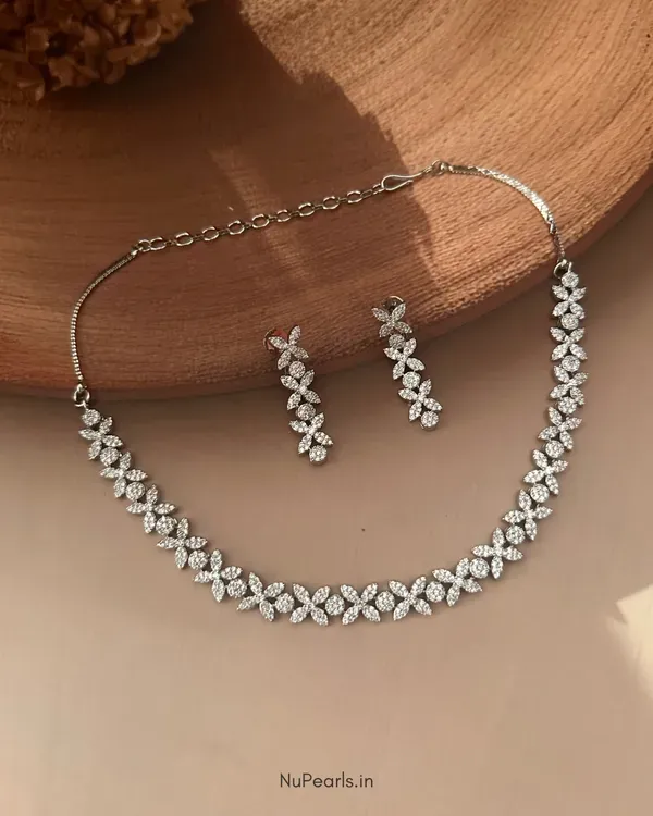 Silver_Amra_Necklace_Rhodium_Plated_Cz_Studded_Jewellery_Set_For_Women