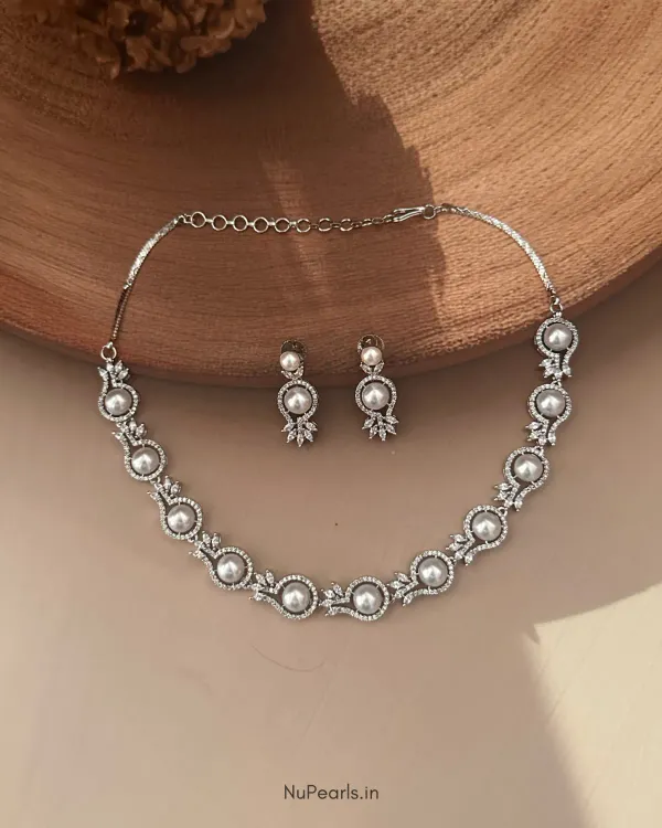 White_Emma_Pearl_Necklace_Rhodium_Plated_Cz_Studded_Jewellery_Set_For_Wom_More