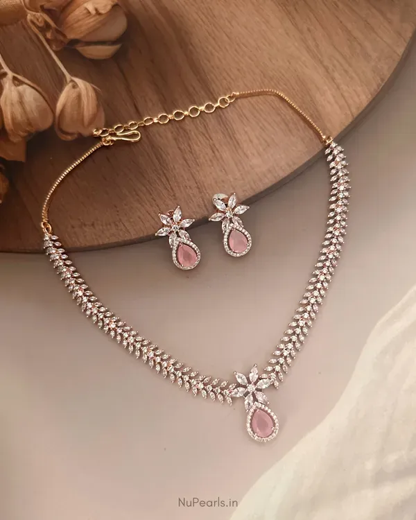 Pink_Eira_Necklace_18k_Rose_Gold_Plated_Cz_Studded_Jewellery_Set_For_Wome