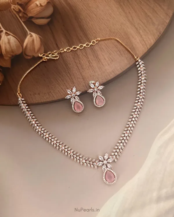 Pink_Eira_Necklace_18k_Rose_Gold_Plated_Cz_Studded_Jewellery_Set_For_Wome